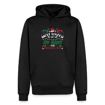 Weihnachten Xmas Gaming Gamer Spruch Lustig Humor - Männer Premium Bio Hoodie - Schwarz - Vorne - Nico (187cm)