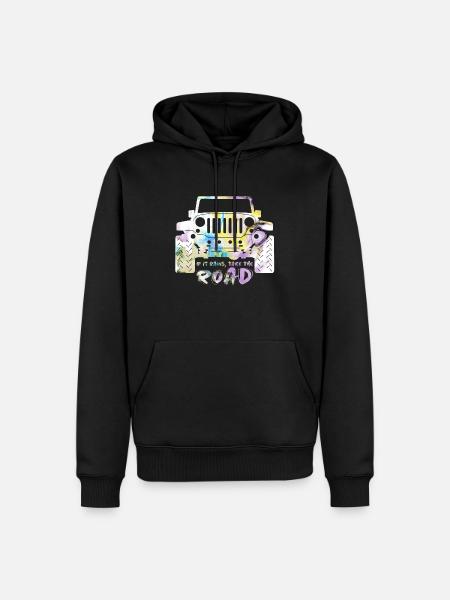 Jeep - Men’s Premium Organic Hoodie - black
