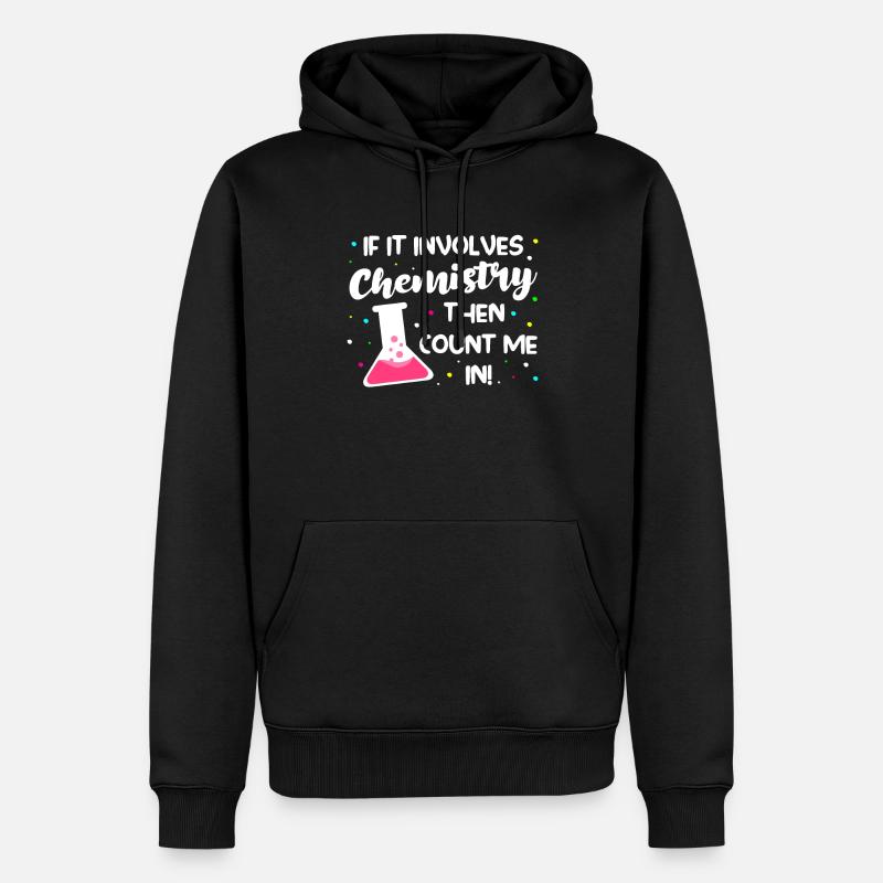 Chimie Chimie Science Cadeau - Sweat à capuche Premium bio Homme - noir