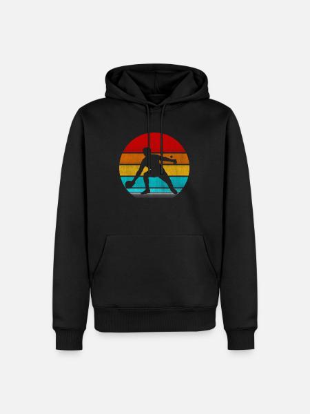 ping pong - Men’s Premium Organic Hoodie - black