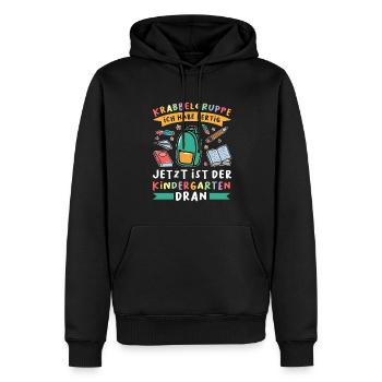 Kindergarten Anfang Kindergartenkind Geschenk - Männer Premium Bio Hoodie - Schwarz - Vorne - Nico (187cm)