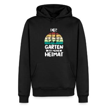 Gartenarbeit Garten Gartenliebhaber Geschenk - Männer Premium Bio Hoodie - Schwarz - Vorne - Nico (187cm)