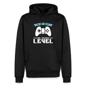 Gaming Zocken Konsole Geschenk - Männer Premium Bio Hoodie - Schwarz - Vorne - Nico (187cm)