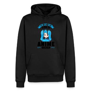 Otaku Japan Anime Merch Anime Merch Geschenk - Männer Premium Bio Hoodie - Schwarz - Vorne - Nico (187cm)