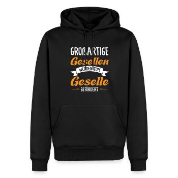 Geselle 2023 Geselle Geselle bestanden Geschenk - Männer Premium Bio Hoodie - Schwarz - Vorne - Nico (187cm)