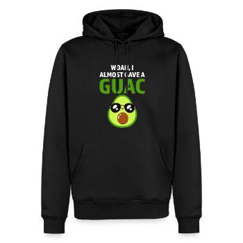 Avocados Avocado Avocado-Liebhaber Geschenk - Männer Premium Bio Hoodie - Schwarz - Vorne - Nico (187cm)