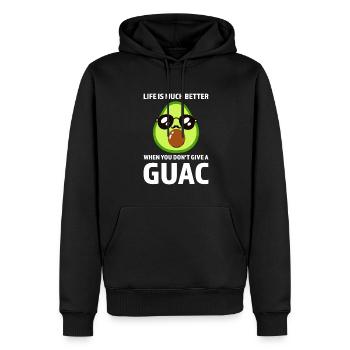 Avocados Avocado Avocado-Liebhaber Geschenk - Männer Premium Bio Hoodie - Schwarz - Vorne - Nico (187cm)