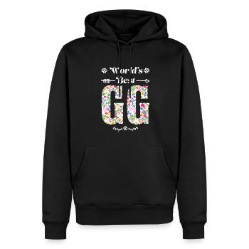 Großmutter GG Oma Geschenk - Männer Premium Bio Hoodie - Schwarz - Vorne - Nico (187cm)