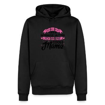 Mutter Familie Eltern Geschenk - Männer Premium Bio Hoodie - Schwarz - Vorne - Nico (187cm)