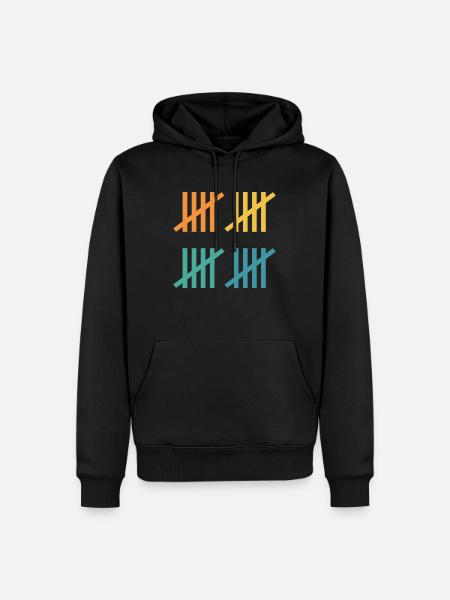 20th Birthday Gift Idea - Men’s Premium Organic Hoodie - black