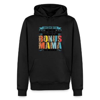 Bonus Mama Familie Stiefmutter Geschenk - Männer Premium Bio Hoodie - Schwarz - Vorne - Nico (187cm)