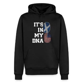 Schottland Schottische Wurzeln Geschenk - Männer Premium Bio Hoodie - Schwarz - Vorne - Nico (187cm)