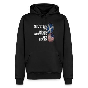 Schottland Schottische Wurzeln Geschenk - Männer Premium Bio Hoodie - Schwarz - Vorne - Nico (187cm)