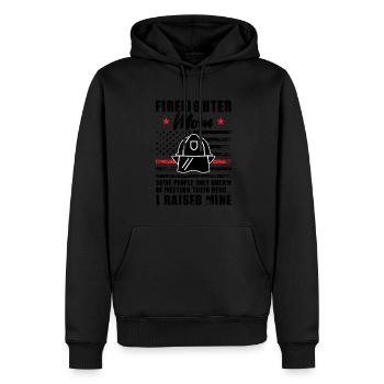 Feuer Feuerwehr Feuerwehr Geschenk - Männer Premium Bio Hoodie - Schwarz - Vorne - Nico (187cm)