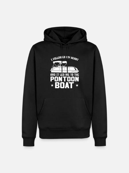 Ponton Pontonierboot Geschenk - Männer Premium Bio Hoodie - Schwarz