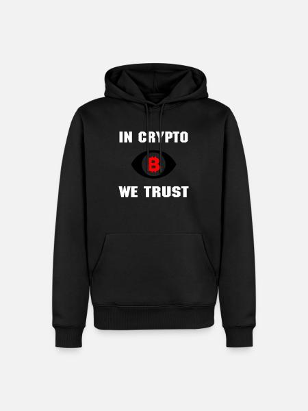 Bitcoin Trading Crypto Aktien - Männer Premium Bio Hoodie - Schwarz