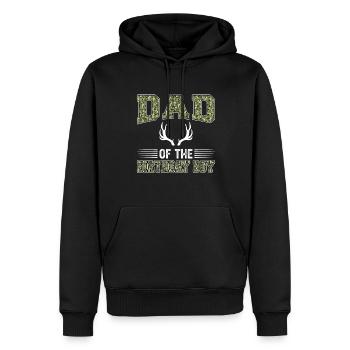 Jäger Jagd Jagd Geschenk - Männer Premium Bio Hoodie - Schwarz - Vorne - Nico (187cm)