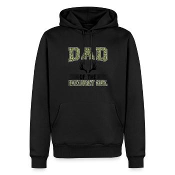 Jäger Jagd Jagd Geschenk - Männer Premium Bio Hoodie - Schwarz - Vorne - Nico (187cm)
