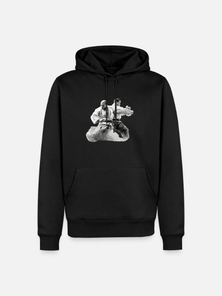 2 Jiu Jitso Fighter Gift - Men’s Premium Organic Hoodie - black