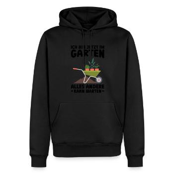 Garten Pflanze Gartenliebhaber Geschenk - Männer Premium Bio Hoodie - Schwarz - Vorne - Nico (187cm)
