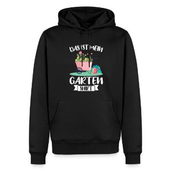 Garten Pflanze Gärtnerei Geschenk - Männer Premium Bio Hoodie - Schwarz - Vorne - Nico (187cm)