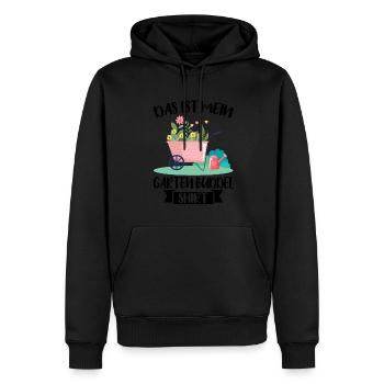 Garten Pflanze Gartenliebhaber Geschenk - Männer Premium Bio Hoodie - Schwarz - Vorne - Nico (187cm)