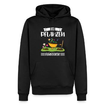 Garten Pflanze Gärtnerei Geschenk - Männer Premium Bio Hoodie - Schwarz - Vorne - Nico (187cm)