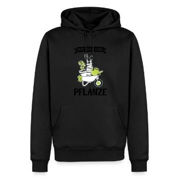 Garten Pflanze Gartenarbeit Geschenk - Männer Premium Bio Hoodie - Schwarz - Vorne - Nico (187cm)