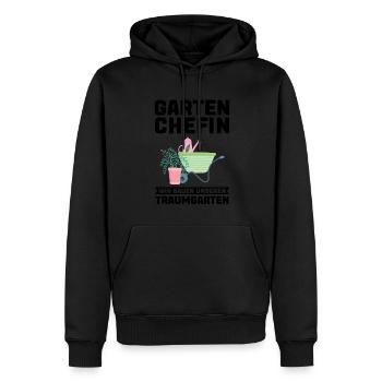 Garten Pflanze Gartenliebhaber Geschenk - Männer Premium Bio Hoodie - Schwarz - Vorne - Nico (187cm)