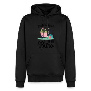 Garten Pflanze Gartenliebhaber Geschenk - Männer Premium Bio Hoodie - Schwarz - Vorne - Nico (187cm)