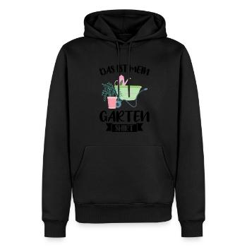 Garten Pflanze Pflanzen Geschenk - Männer Premium Bio Hoodie - Schwarz - Vorne - Nico (187cm)