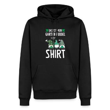 Garten-arbeit Gnome Pflanzen Geschenk - Männer Premium Bio Hoodie - Schwarz - Vorne - Nico (187cm)