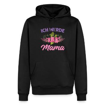 Mutter Mama Tochter Geschenk - Männer Premium Bio Hoodie - Schwarz - Vorne - Nico (187cm)