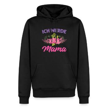 Mutter Mama Tochter Geschenk - Männer Premium Bio Hoodie - Schwarz - Vorne - Nico (187cm)