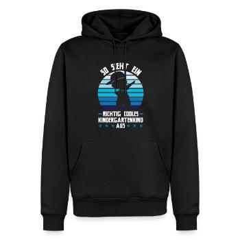 Kindergarten Dabbing Kindergartenanfänger Geschenk - Männer Premium Bio Hoodie - Schwarz - Vorne - Nico (187cm)