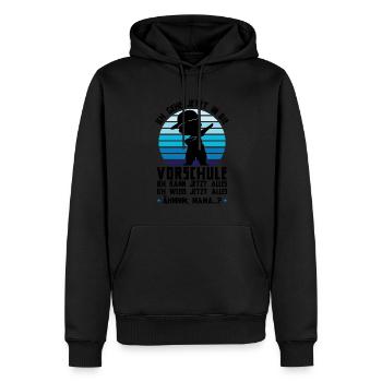 Vorschule Dabbing Vorschulkind Geschenk - Männer Premium Bio Hoodie - Schwarz - Vorne - Nico (187cm)