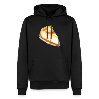 Cheesecake 2 - Sweat à capuche Premium bio Homme - noir - Devant - Nico (187cm)