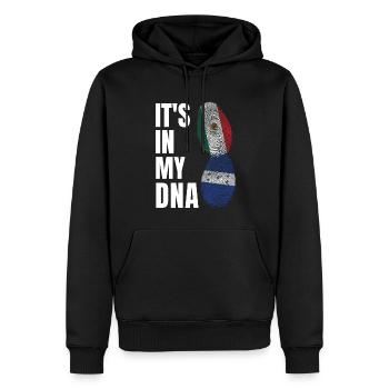 Basketball & Tacos Baseball Tacos Geschenk - Männer Premium Bio Hoodie - Schwarz - Vorne - Nico (187cm)