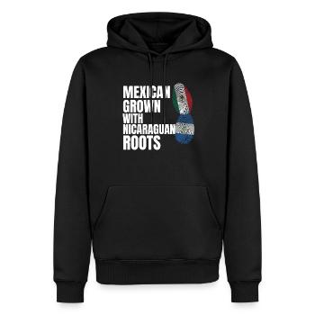 Basketball & Tacos Baseball Tacos Geschenk - Männer Premium Bio Hoodie - Schwarz - Vorne - Nico (187cm)