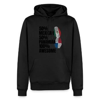 Anime & Ramen Anime Ramen Geschenk - Männer Premium Bio Hoodie - Schwarz - Vorne - Nico (187cm)