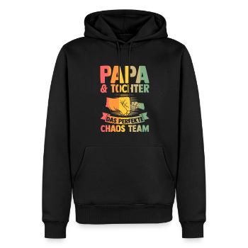 Patenonkel Patensohn Patenonkels Geschenk - Männer Premium Bio Hoodie - Schwarz - Vorne - Nico (187cm)