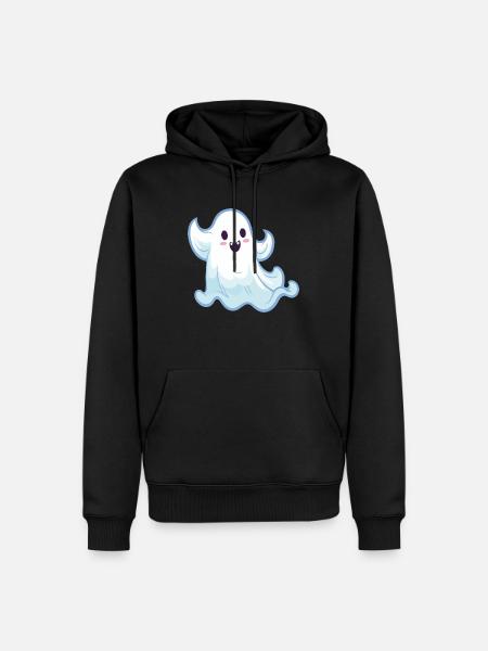 Ghost Ghost Cartoon - Men’s Premium Organic Hoodie - black