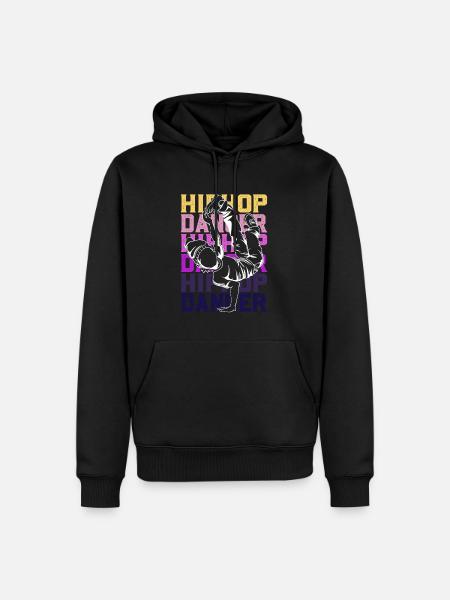 Breakdance Breakdancer - Sweat à capuche Premium bio Homme - noir