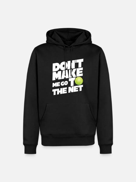 Padel Padel Speler Padeltennis Paddle Padel Trainer - Mannen Premium Bio hoodie - zwart