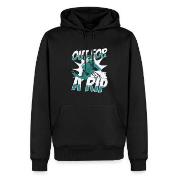 À la recherche d’une motoneige Rip Motoneige Conducteurs de motoneige - Sweat à capuche Premium bio Homme - noir - Devant - Nico (187cm)