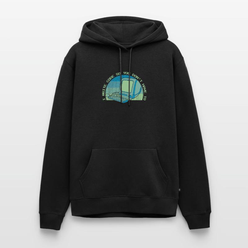 I Write Code So You Don't Have To Developer Männer Premium Bio Hoodie