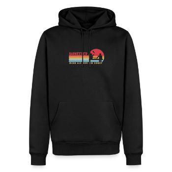 Barkeeper mehr als ein Hobby Mixologist Barmann - Männer Premium Bio Hoodie - Schwarz - Vorne - Nico (187cm)