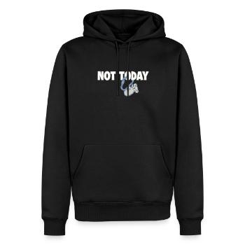 Pas aujourd’hui Koala Speed Climbing Escalade sportive - Sweat à capuche Premium bio Homme - noir - Devant - Nico (187cm)