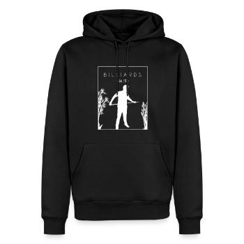 Billard Chinese Hanzi Billardtisch Billiards - Männer Premium Bio Hoodie - Schwarz - Vorne - Nico (187cm)
