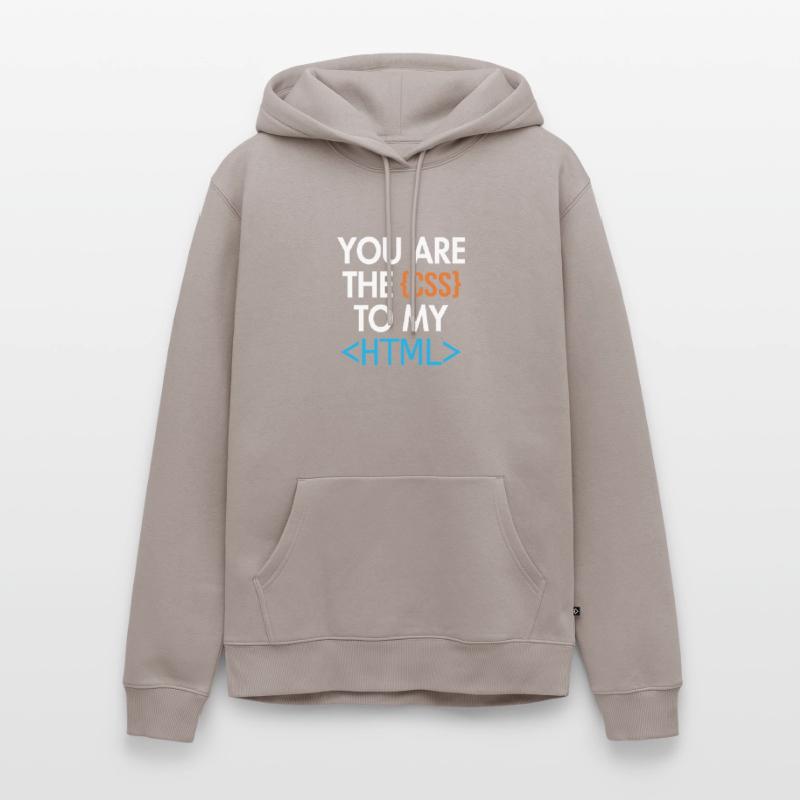 Vous êtes le CSS de mon HTML Developer Coder Sweat à capuche Premium bio Homme